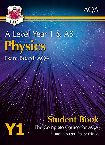A-Level Physics for AQA: Year 1 & AS Student Book with Online Edition (CGP AQA A-Level Physics) von Coordination Group Publications Ltd (CGP)